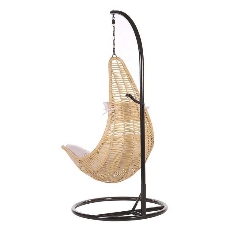 DAIJIACHINA Swing Egg Chair Outdoor Patio Seating Hanging Chairs for Balcony Indoor Comfort Garden Hammocks