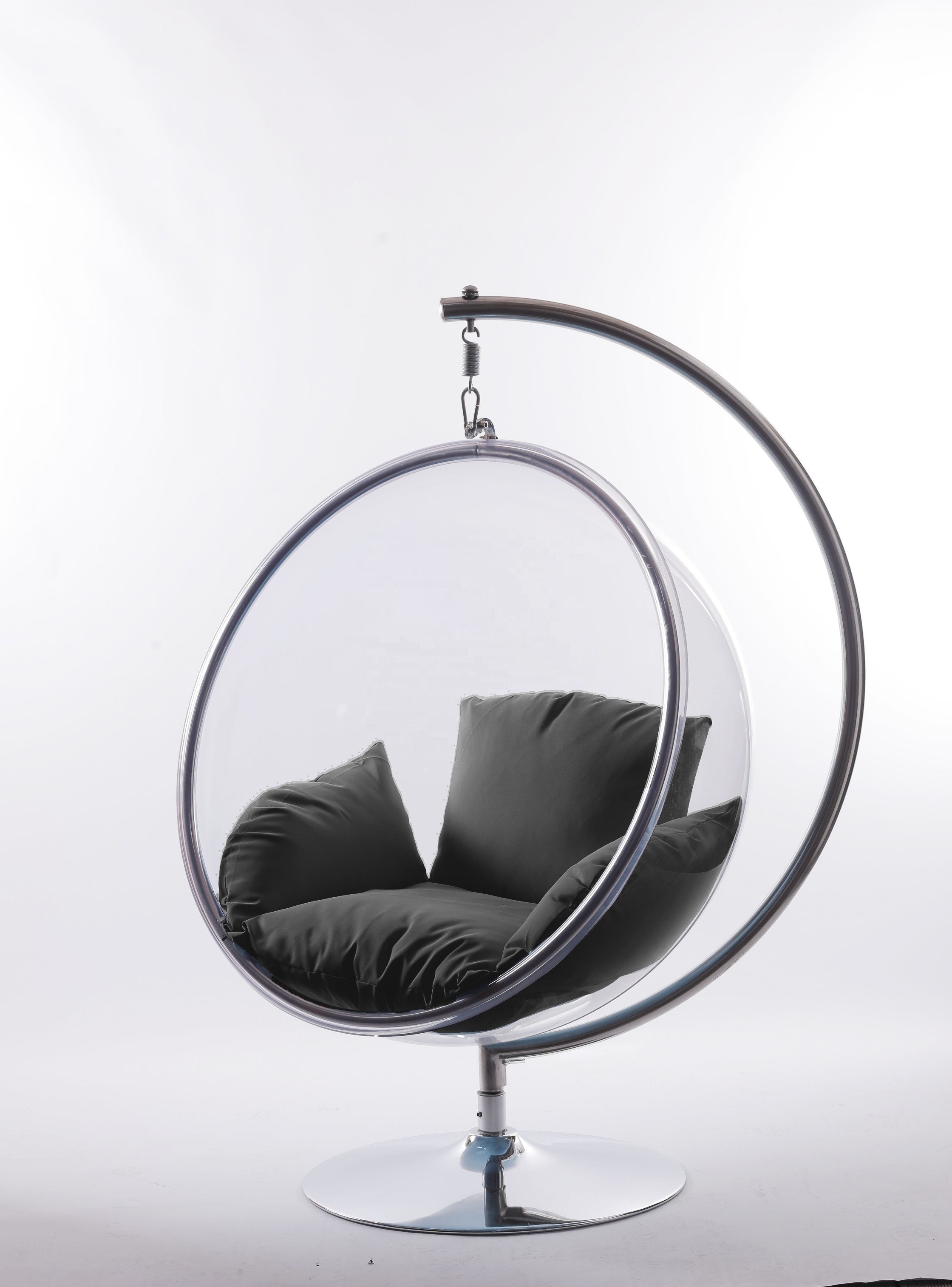 Daijia China acrylic bubble chair with indoor and outdoor hanging  swing balcony leisure chairs