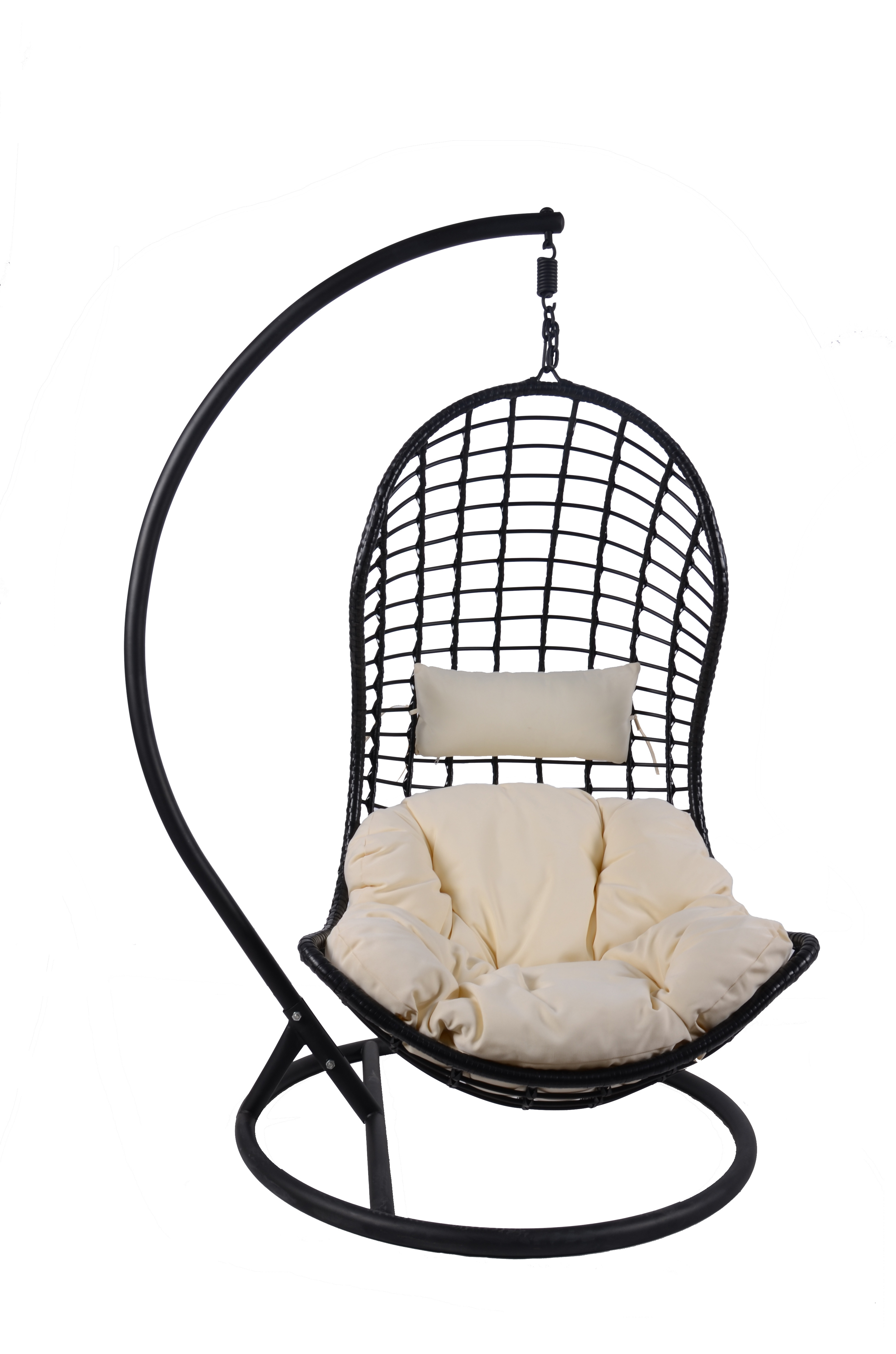 Cushion Cover Hanging Basket Hanging Egg Chair Cushions Chair Back Pillow Cover for Outdoor Patio Garden Swing Chair Cushion