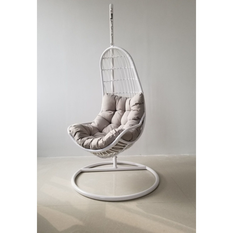 Daijia New Arrival  swing chair Basket Chair with pillow cushion Patio Balcony moon swings for indoor