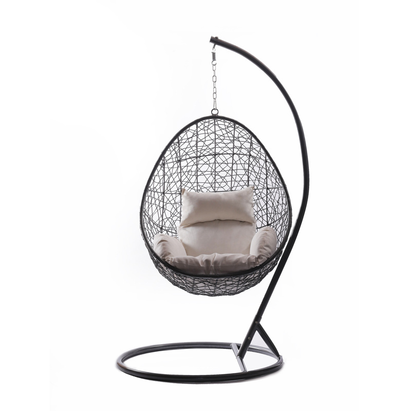 swing hammock chair Rattan Egg Chairs for outdoor living room Hanging  chair with stand