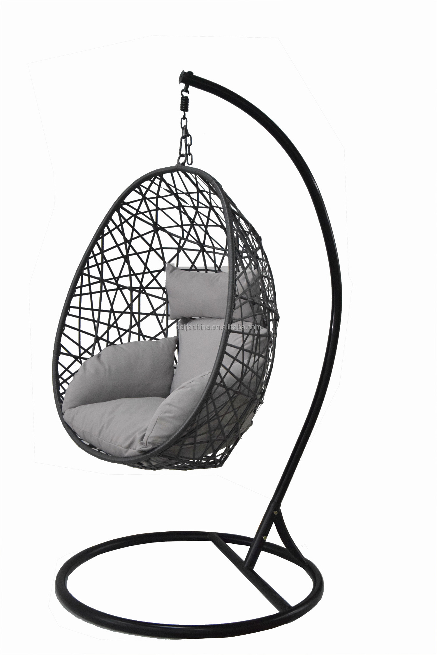 swing hammock chair Rattan Egg Chairs for outdoor living room Hanging  chair with stand