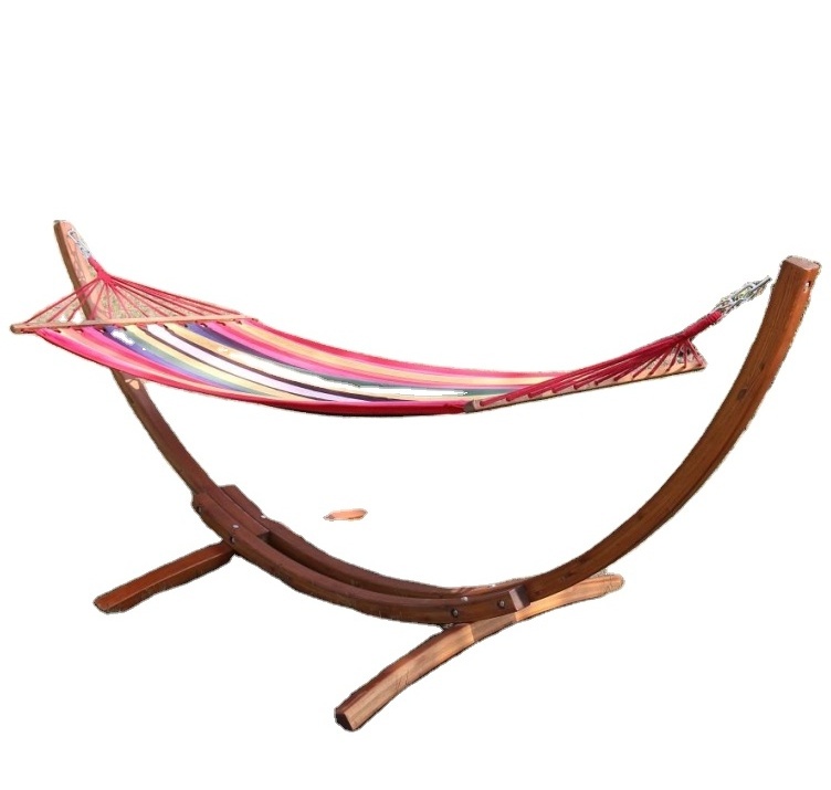 Daijia Wholesale Hammocks with Strong Frame Hanging Swings Hammock Porch Garden