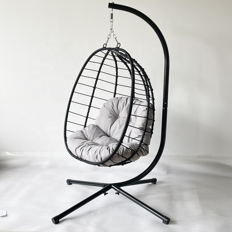 cocoon egg chair hanging swing folding single double seat