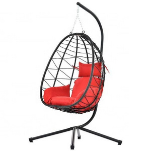 cocoon egg chair hanging swing folding single double seat