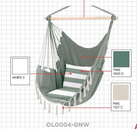 Hanging Swing Rope Hammock Swing with Stand