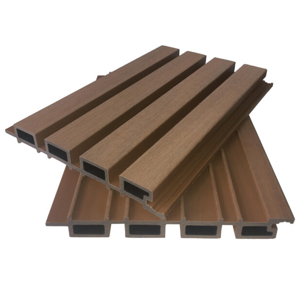 219*26 WPC Wall Panels Wood Plastic  Ceiling Panels UV Resistant Fluted Great Wall Panels