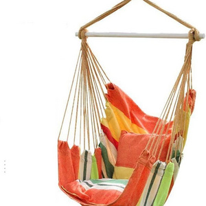 Large Soft Comfort Canvas Hanging Rope Swing Hammock Swing Chair