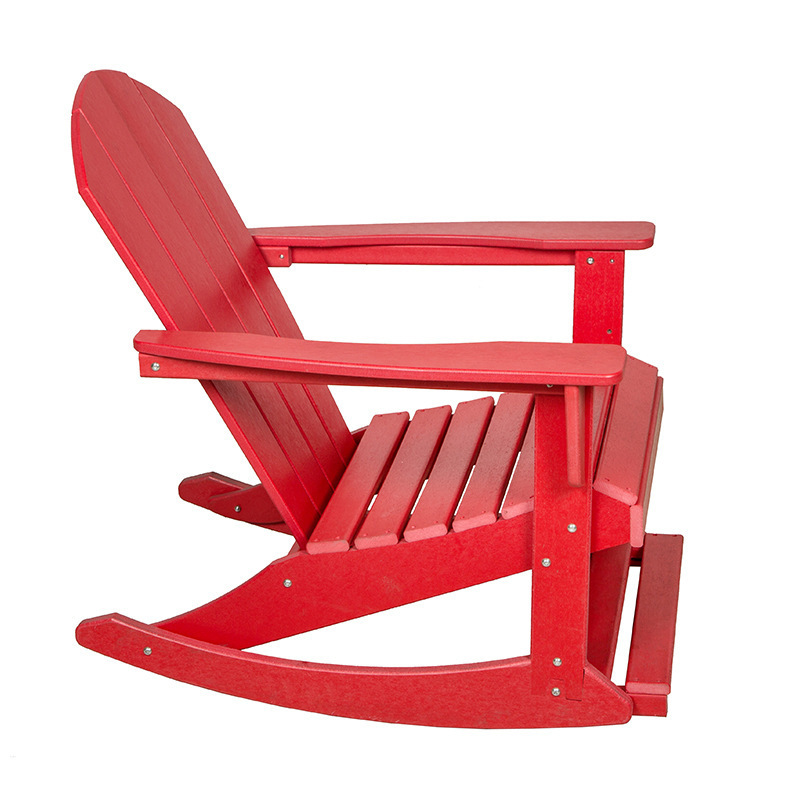 New design Modern Patio Deck Recycled Plastic Wood Folding Garden Adirondack Chairs