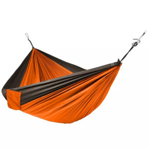 Outdoor Ultralight Nylon Parachute Camping Swing Hammock Hanging Bed  For Travel Hiking