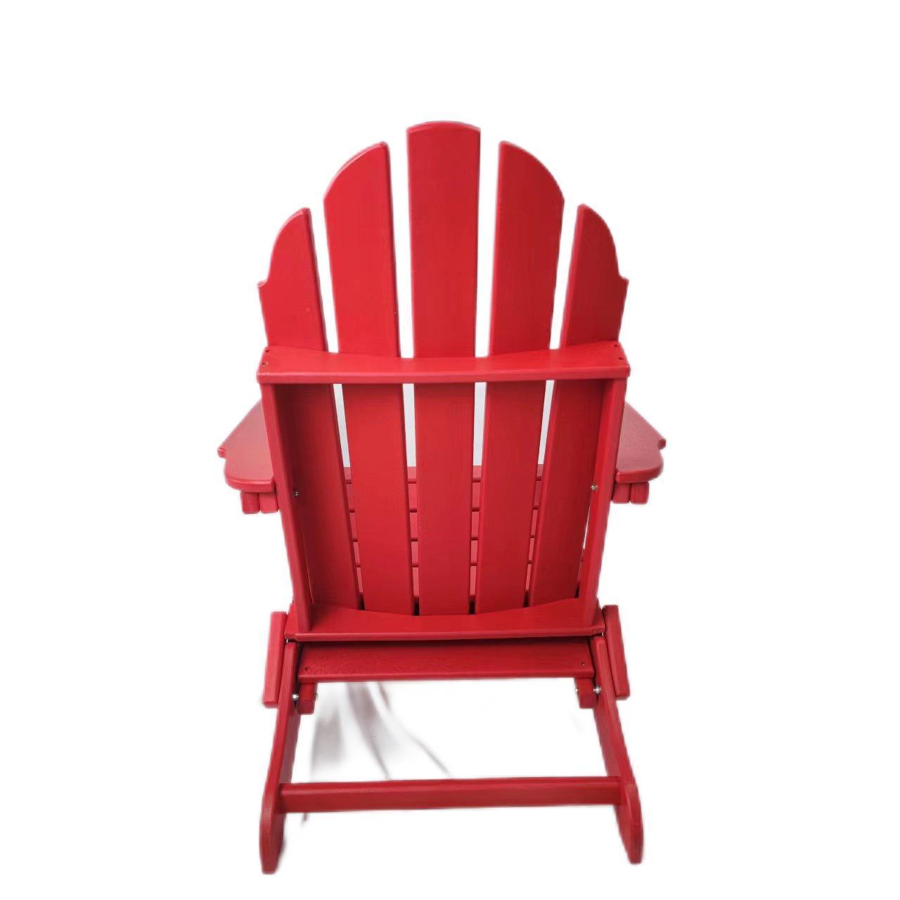 Plastic Weather Resistant Oversized Patio Chair Outdoor Folding Adirondack Chair