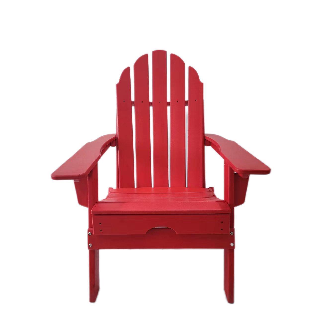 Plastic Weather Resistant Oversized Patio Chair Outdoor Folding Adirondack Chair