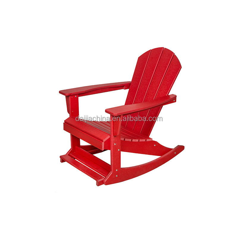 All-weather Recycled PE Rocking Adirondack Chair