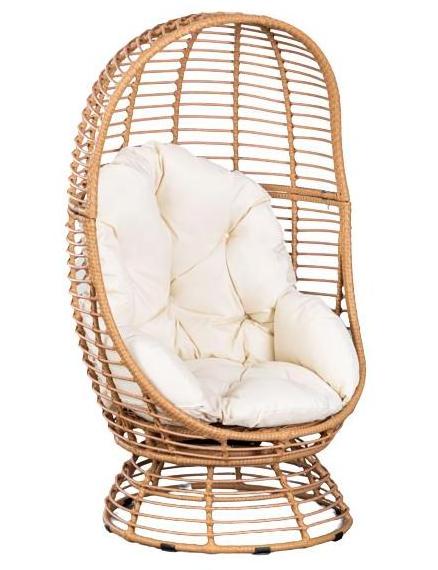 High Quality Relaxing Leisure Rattan Hanging Swing Garden Swing Sofa Chair With Swing Stand