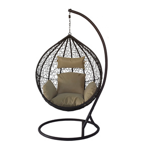 PE Wicker Rattan Hanging Egg Chair Cushions Hammock Chair Pads Soft Swing Seat Cushion Only Outdoor Indoor Balcony Pad Garden