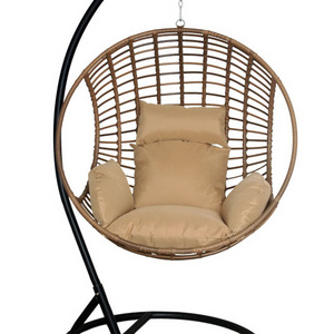 outdoor/indoor rattan ball swing hanging chair