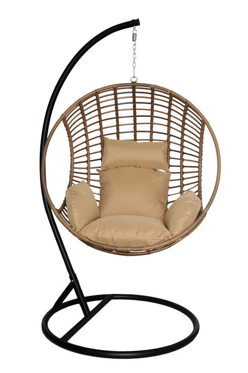 outdoor/indoor rattan ball swing hanging chair