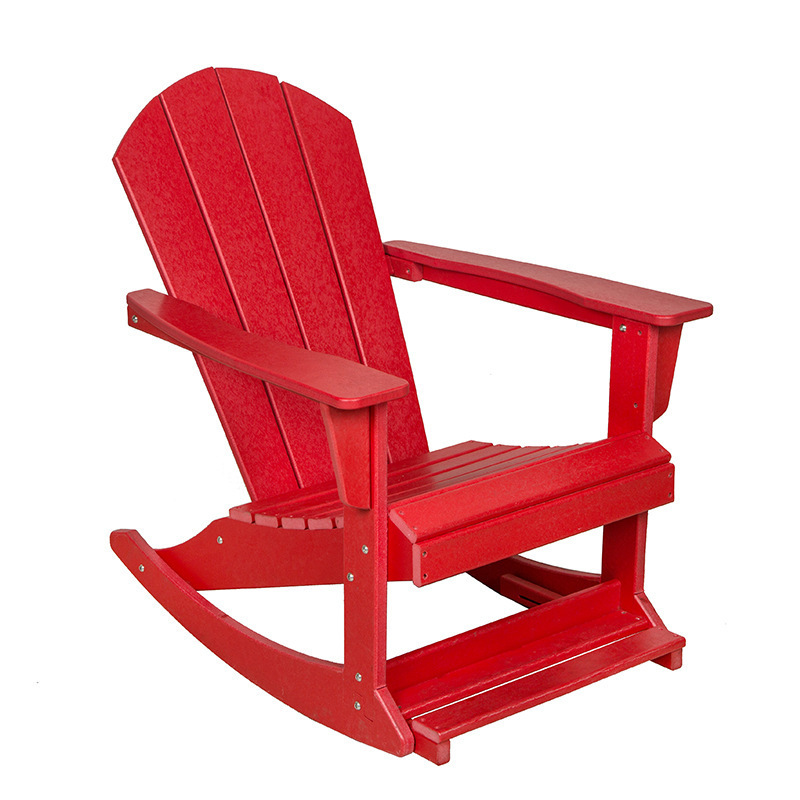 New design Modern Patio Deck Recycled Plastic Wood Folding Garden Adirondack Chairs