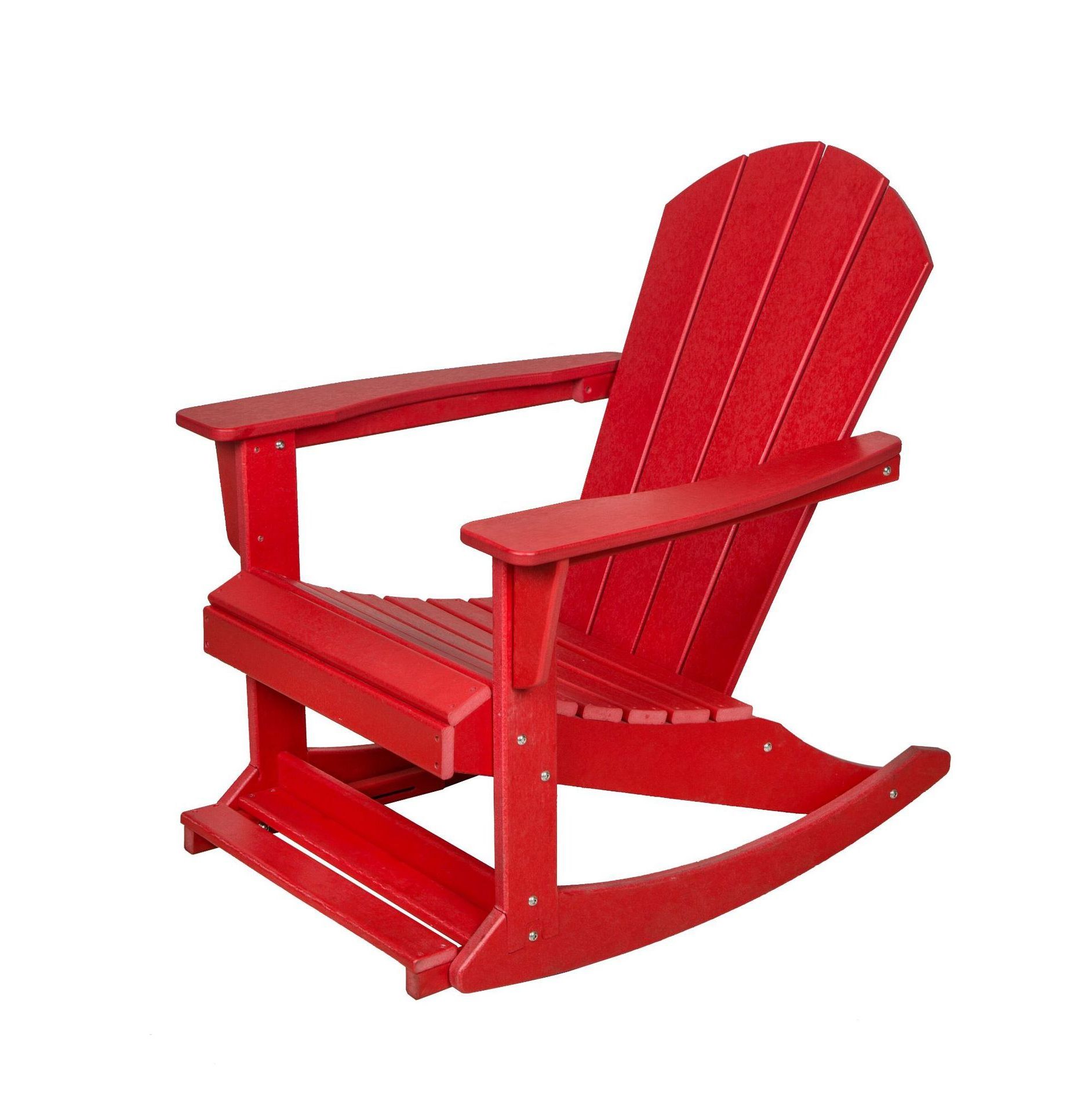 New design Modern Patio Deck Recycled Plastic Wood Folding Garden Adirondack Chairs