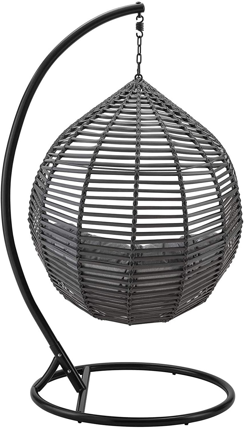 Daijia China Outdoor Patio Wicker Rattan Teardrop Swing Chair