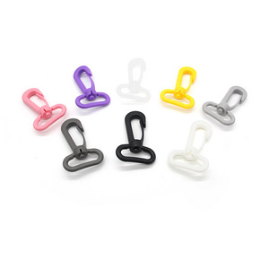 Factory Plastic Buckle Manufacturer Custom Oem Pom Snap Clip Hooks Strap Belt Hooks Rotary Plastic Swivel Snap Buckle Hook