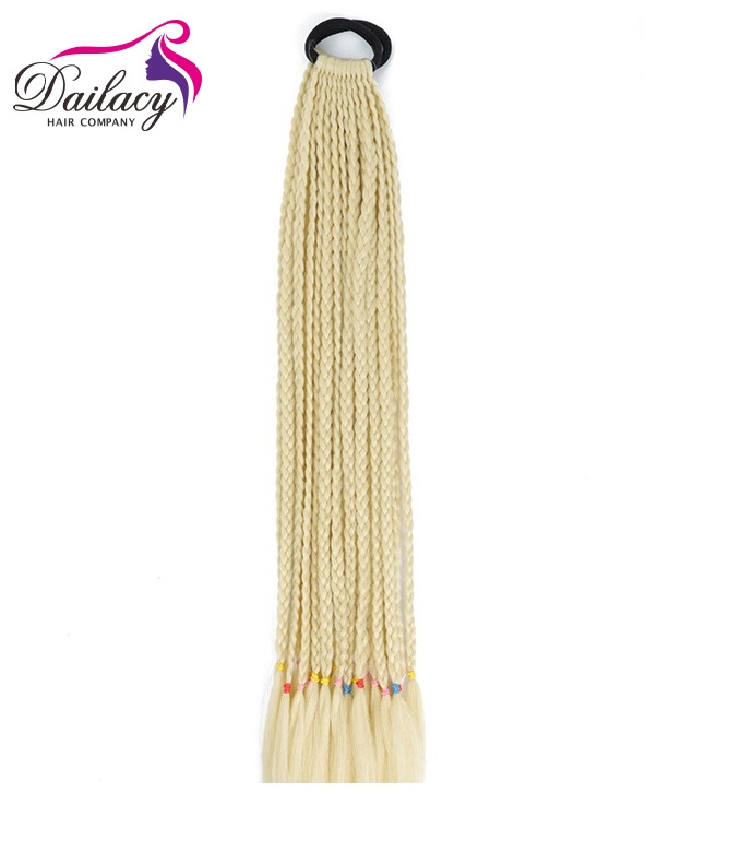 Premium luxury synthetic crochet hair braids extension pre-stretched faux locs crochet hair