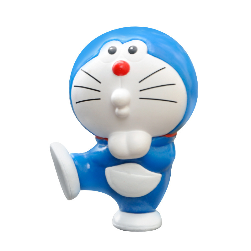 6Pcs/Set Japanese Anime Kawaii Collection Japan Anime Micro Customized PVC Doraemon Action Figures Toys