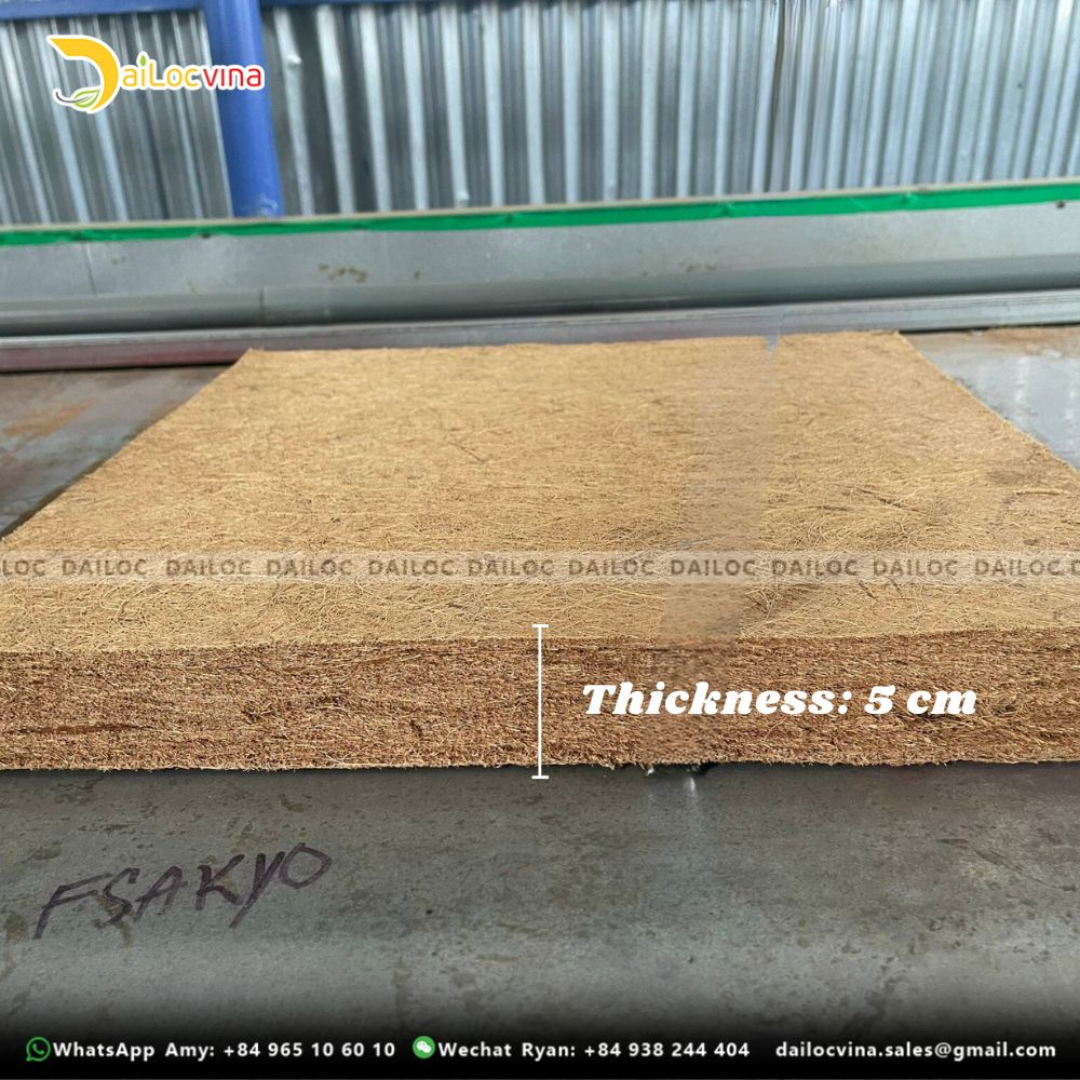 HOT SALE COCO COIR COCONUT FIBER MATTRESS USED FOR THERMAL INSULATION MADE IN DAILOCVINA