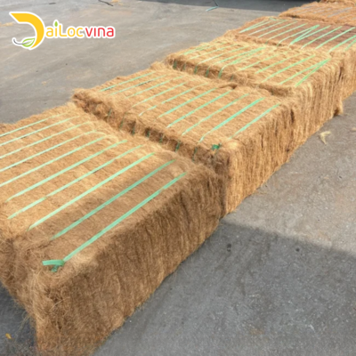 VIETNAM COCONUT FIBER COIR FIBER IN BALES BEST SELLING HIGH QUALITY COCONUT FIBER FOR SALES