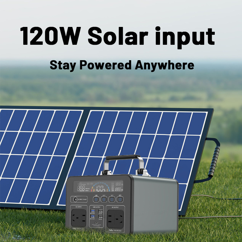 solar battery generator system solar power pack generators emergency ...