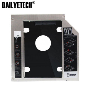 12.7mm SATA HDD SSD Hard Drive Caddy Optical bay For Laptop Universal CD DVD ROM