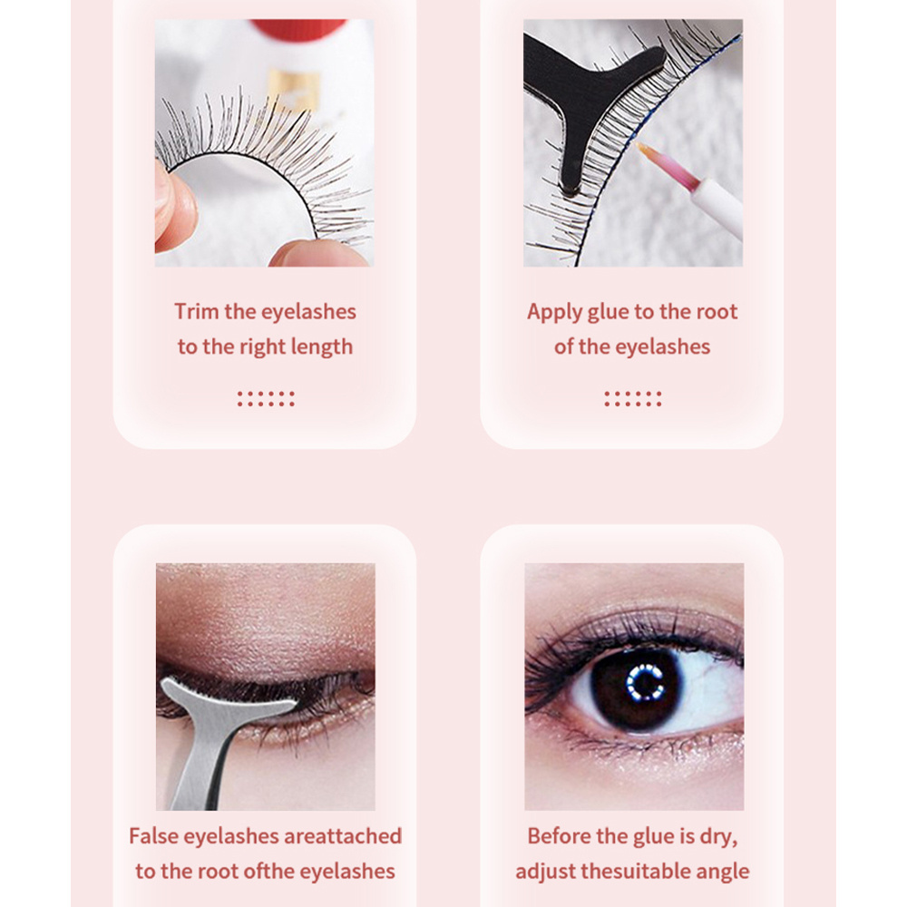 OEM/ODM Mink Eyelash Strips Lash Glue Windproof Vegan Strong Sticky Liquid Eye Lash Glue False Strip Adhesive Lash Glue