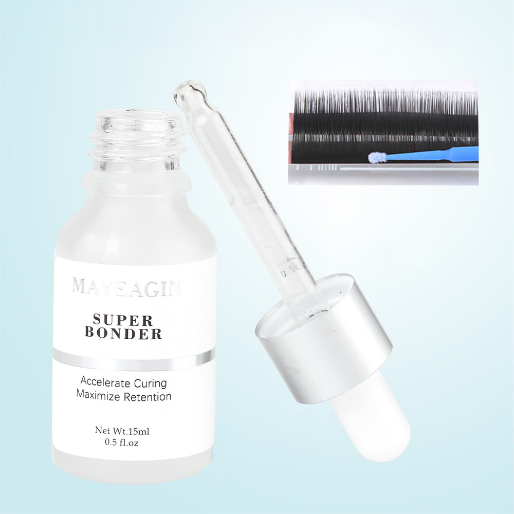 Daily 15ml Vegan Superbonder Lash Super Bonder Customize Eyelash Extension Accelerate Eyelash Extension Glue Super Bonder