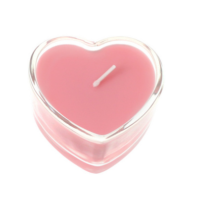 empty heart shaped tealight candles holders Love