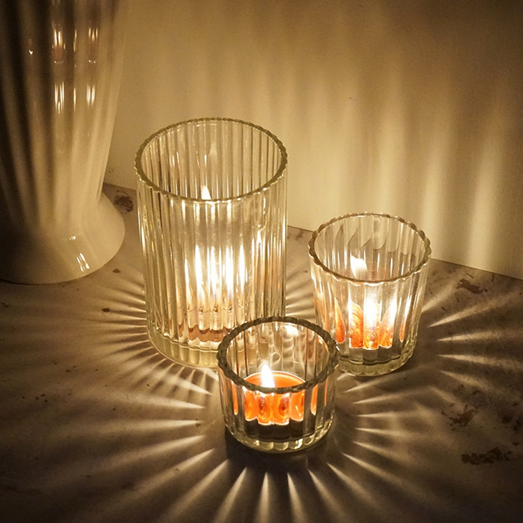 1oz Clear Small mini Votive Glass Tealight Candle Holders for Wedding Party