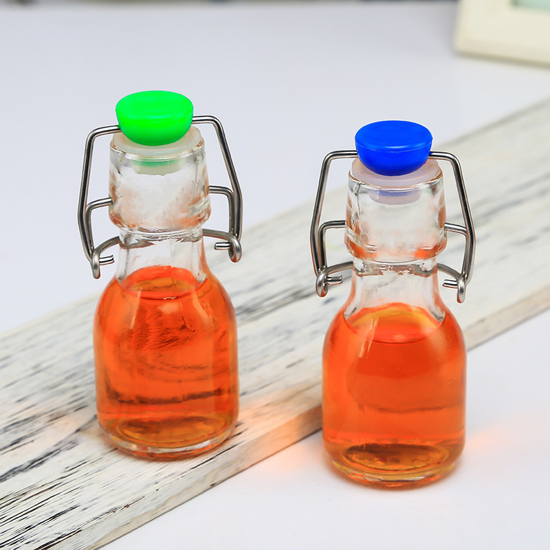 50ml 2oz glass bottles with swing top