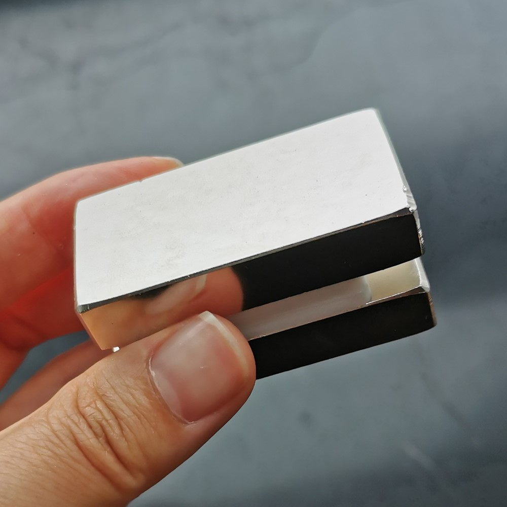 Large Size Customized Super Strong Sintered NdFeB Block Square 1 Tesla Permanent Neodymium Magnet