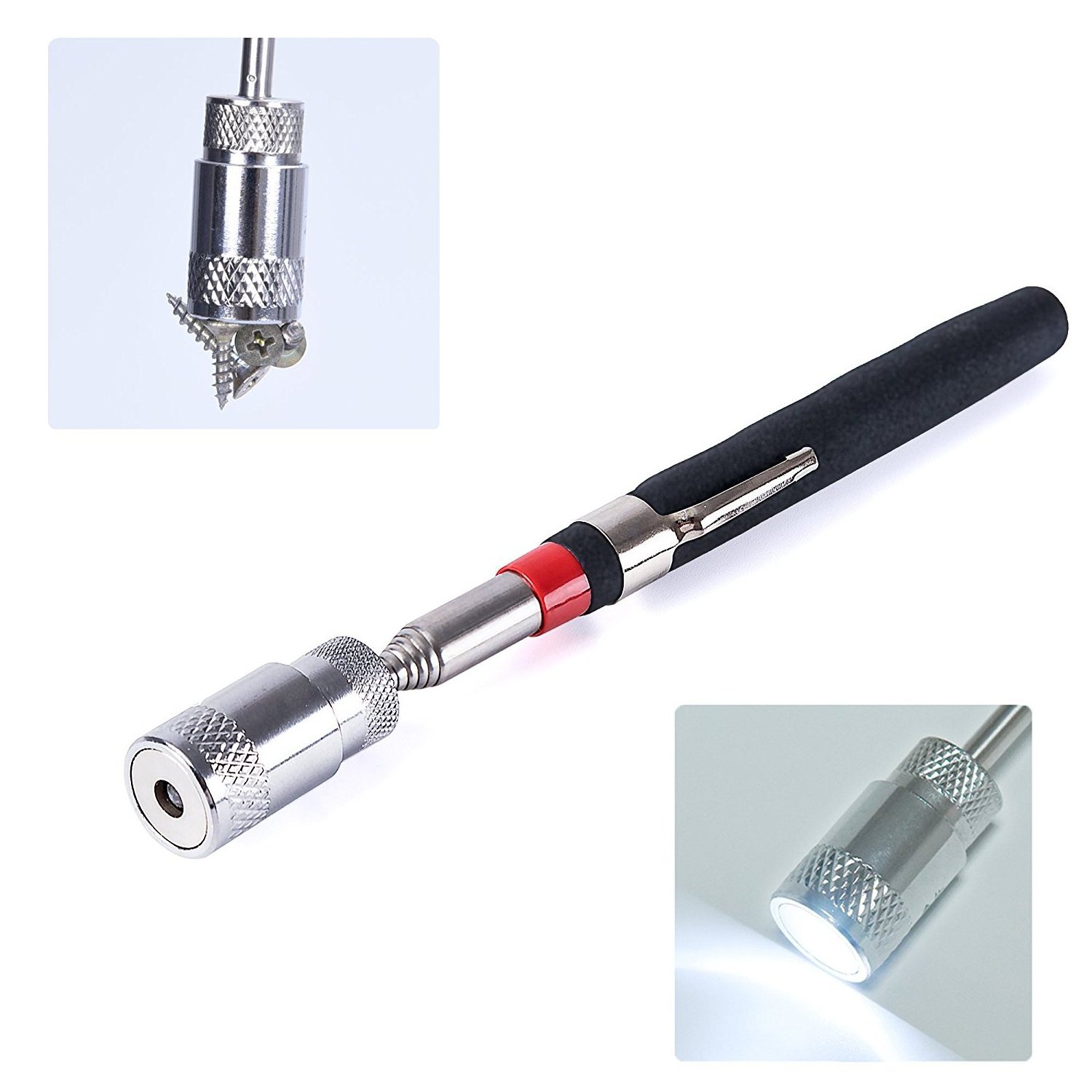 Strong Magnet Extended Magnetic Pickup Tool Telescoping Magnetic Pick-Up Tool Grabber Hand Tool