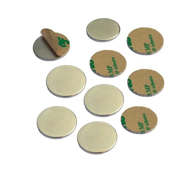 2024 Dailymag Amazing Quality Round Disc Adhesive Neodymium Magnets for Craft, Board, Cabinet, Refrigerator