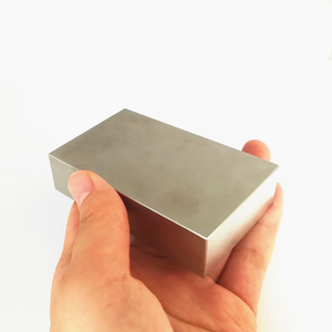 Large Size Customized Super Strong Sintered NdFeB Block Square 1 Tesla Permanent Neodymium Magnet