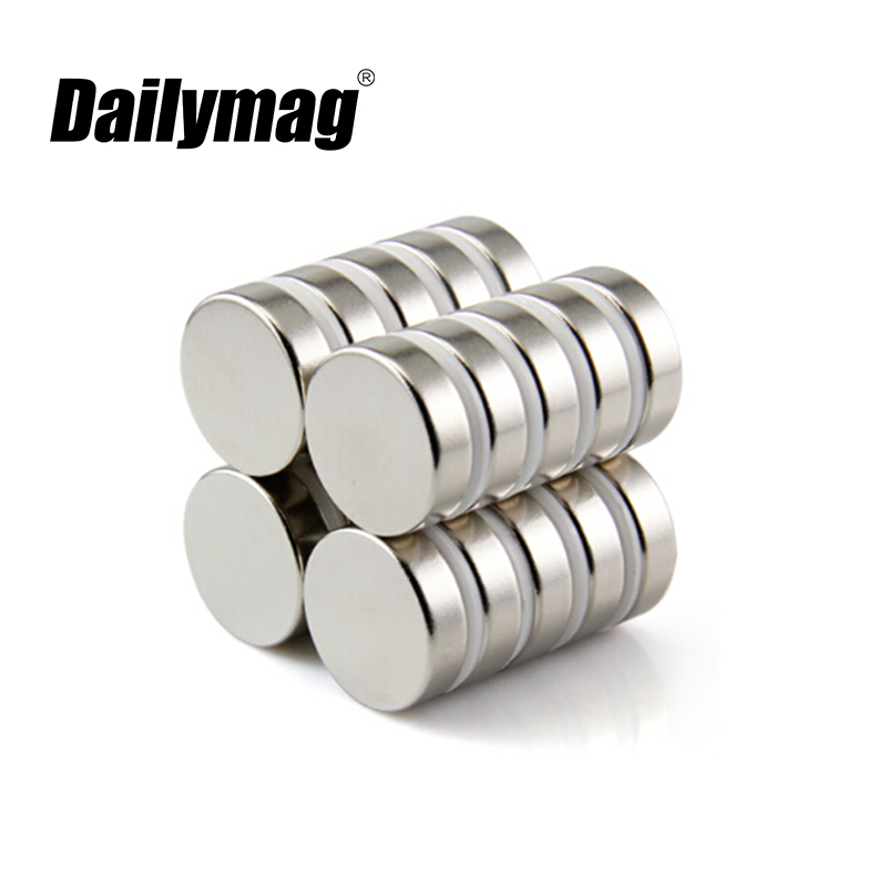 Super Strong N52 N55 N56 Neodymium Magnet Nickel-coating Disc Neodymium Magnet Manufacturer For Crafts