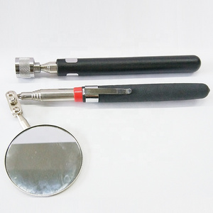 Car Repairing Automotive Repair Tool, Telescoping Magnetic Pick Up Tool and Under Vehicle Inspection Mirror