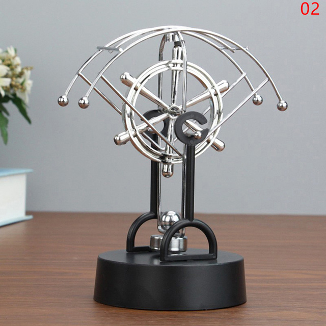 Parachute Sector Perpetual Motion Desk Decor Newton Pendulum Balls Chaos Swing Ornament Child Physics Scientific Education Toys