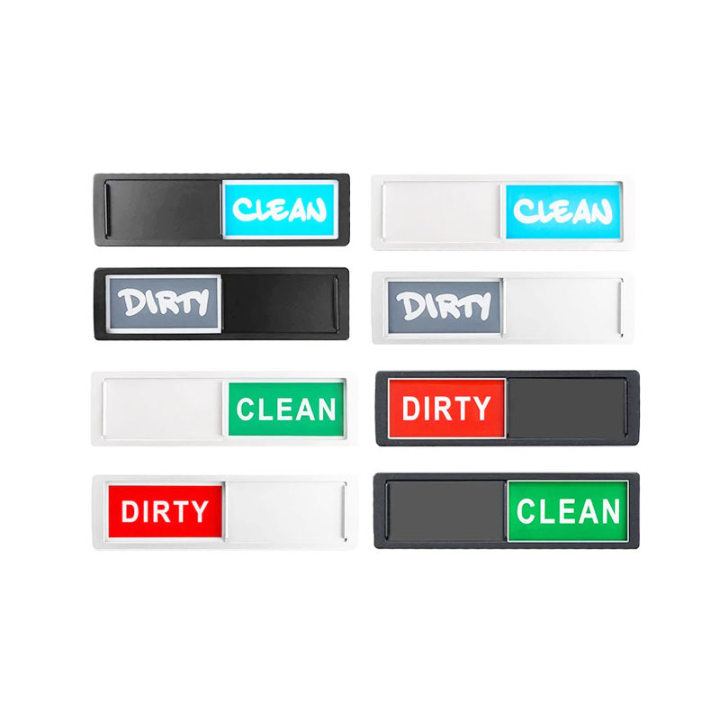 Dishwasher Magnets Clean Dirty Sign Magnet Dishwasher Magnetic Sticker Indicator for Washing Machine Kitchen Supplies