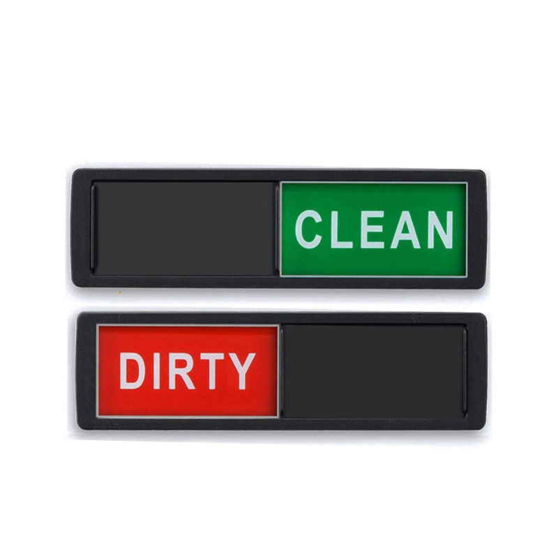 Dishwasher Magnets Clean Dirty Sign Magnet Dishwasher Magnetic Sticker Indicator for Washing Machine Kitchen Supplies