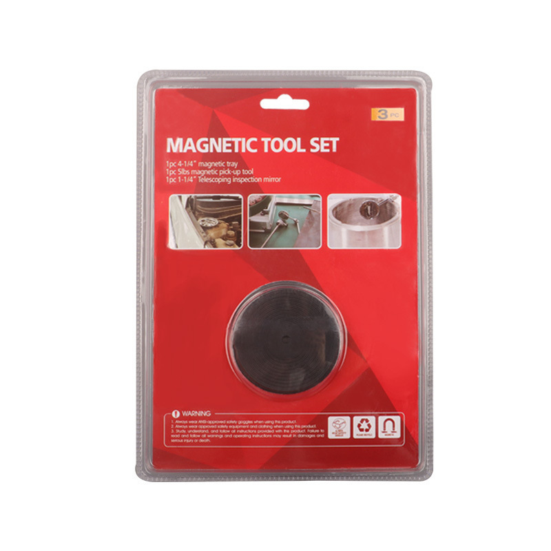 OEM Welcome 3 Pcs Magnetic Tool Set Magnetic Telescoping Pick Up Tools with 360 Swivel Mirror and LED light For Sale