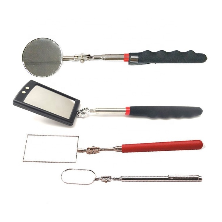 telescopic flexible magnet magnetic pick-up tool under vehicle search inspection mirror set automotive for security sear