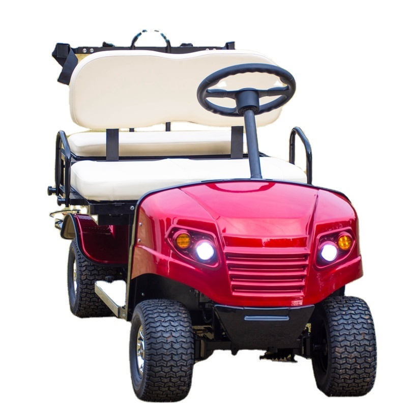 Low Price Good Quality 4 wheel Small  Medical Garden Electric golf Cart Dune Buggy Bus with  Sunshade Cover Roof Made In China