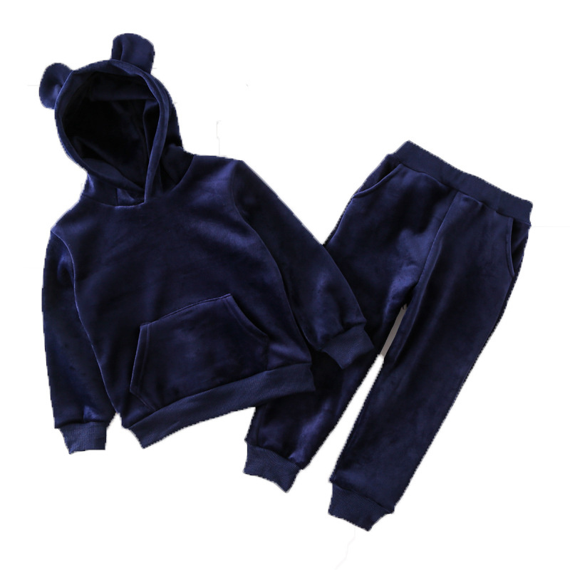 New Online Shopping Hong Kong Child Set Winter Boy Clothing Warm Wears From China Wholesale Supplier