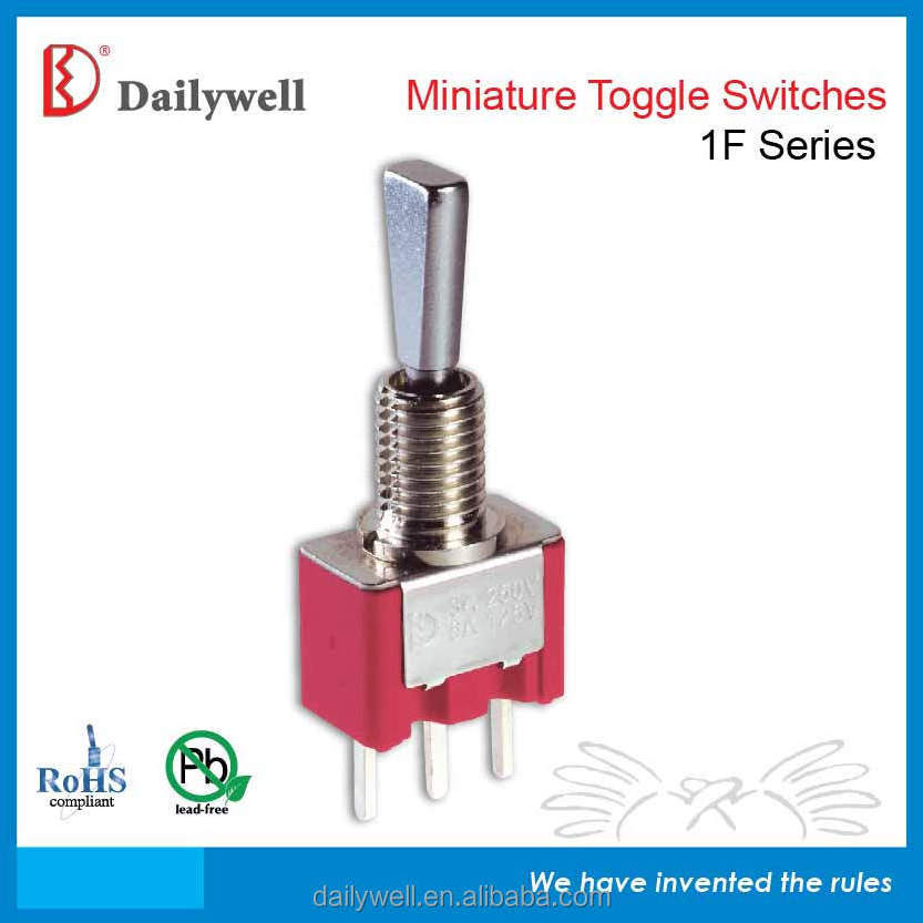 DP SPDT 3P DT 6P Sealed Miniature Toggle Switches